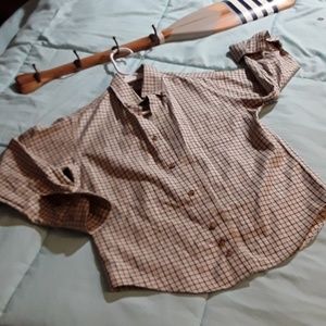 $drop$-Boys long sleeve button up shirt